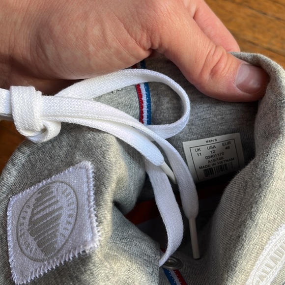 Palladium white baggy boots with grey lining - Picture 7 of 8